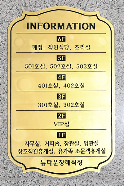 층별 안내도
